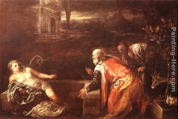 Jacopo Bassano Susanna and the Elders